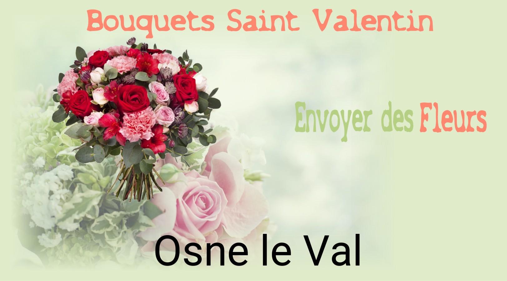 Roses de Saint-Valentin livrées à Osne-le-Val